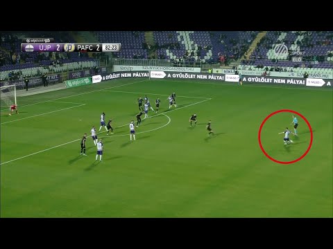 35 méterről lőtt bombagólt az Újpest középpályása