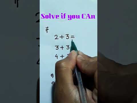 Genius IQ Test math puzzle🔥