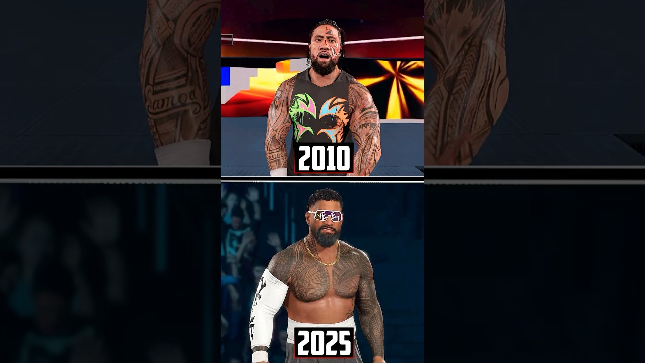 Complete Jey Uso Evolution in WWE 2K25! 🔥