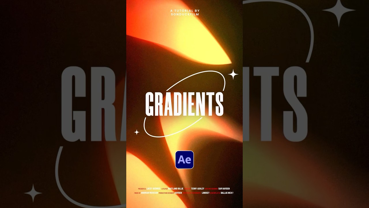 Master Cinematic Gradients in After Effects 🎥