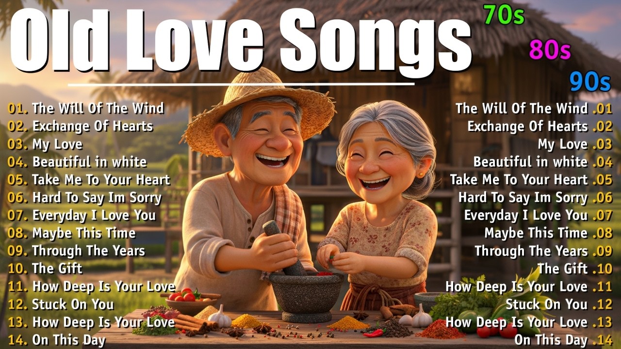 Top Love Songs from the 70s, 80s & 90s 🎶