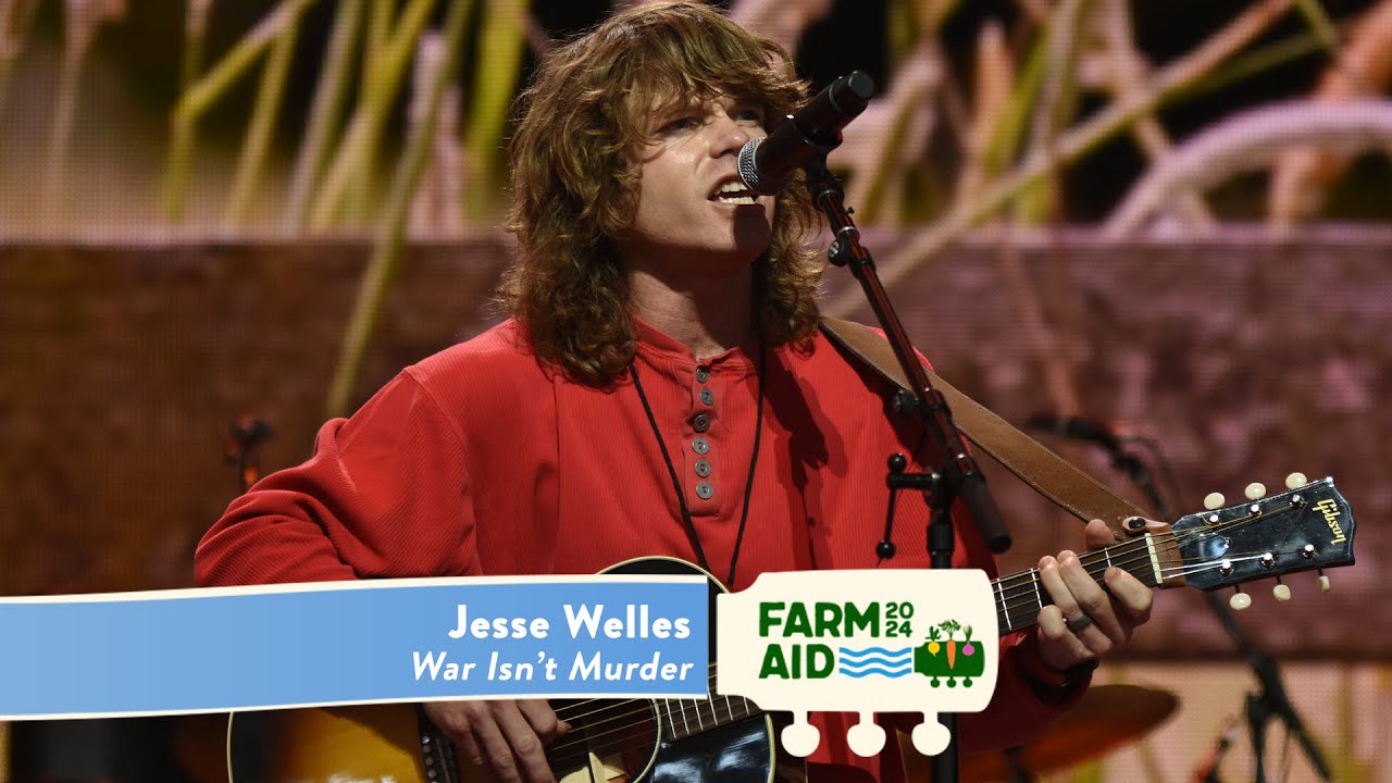 Jesse Welles Performs 'War Isn't Murder' at Farm Aid 2024 🎶