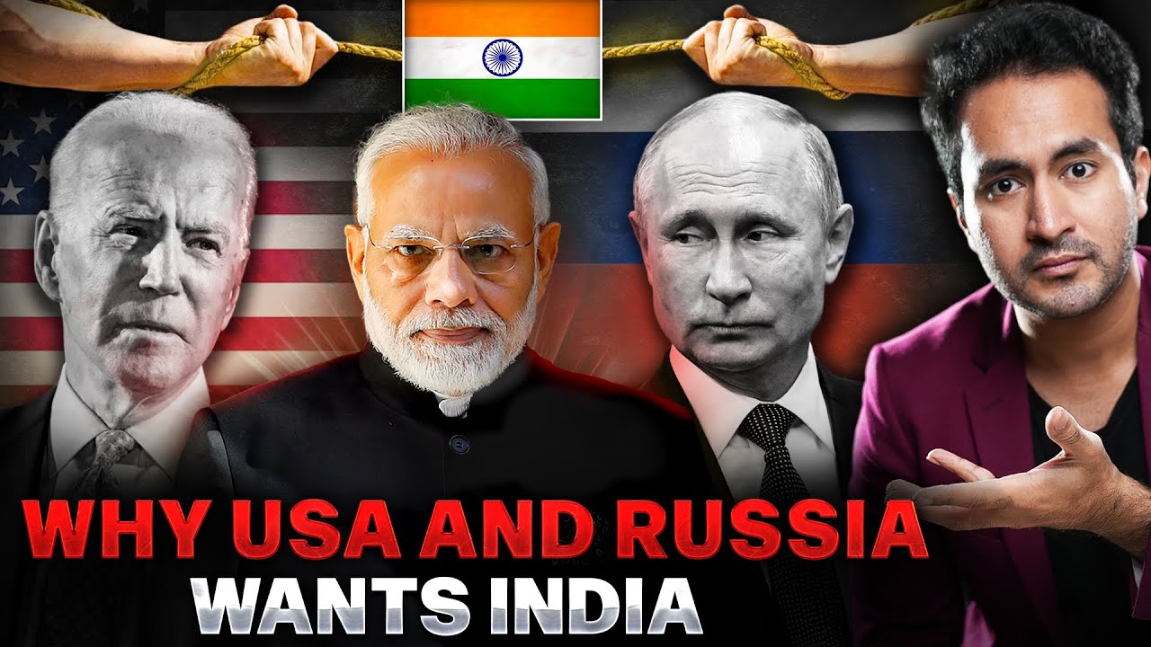 Why USA & Russia Are Both Eager to Win Over India 🇮🇳
