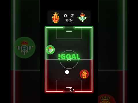 REAL BETIS vs REAL MALLORCA ⚡ #footballmarbles #footballedit #realbetis #realmallorca #laliga