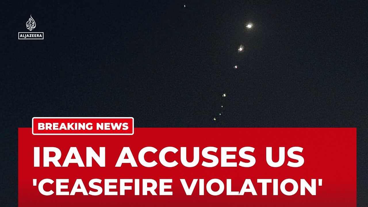 Iran activates air defenses amid explosions 🚨