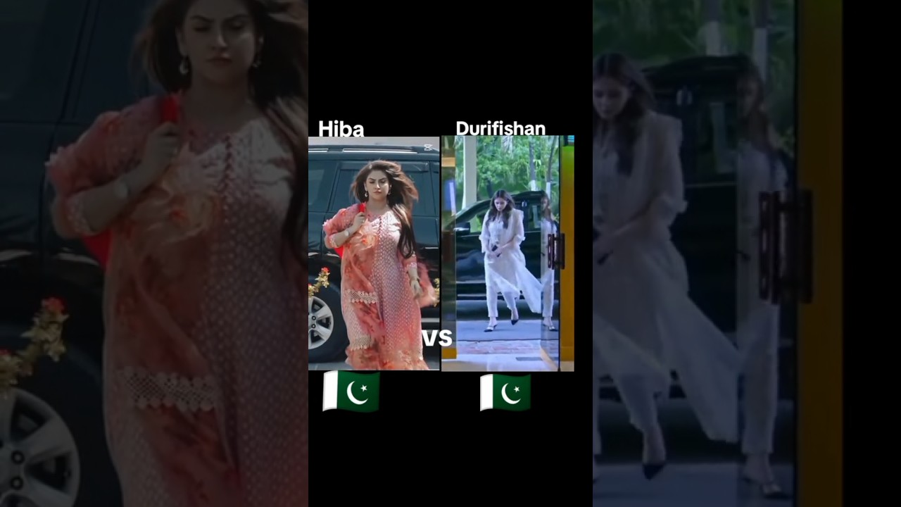 Durfishan Hiba's Stunning Attitude Look at Pakistan Showbiz Event β¨
