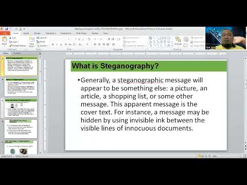 STEGANOGRAPHY || ENGLISH 2 [105] Meeting 1O