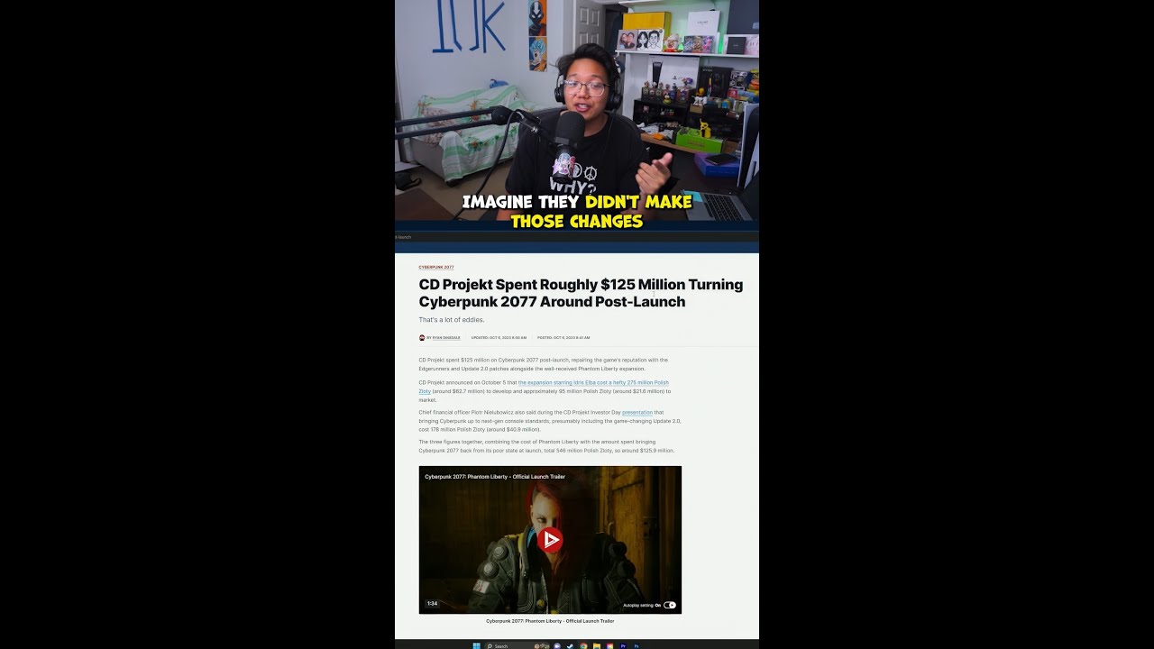 CD Projekt Red Invests $125M to Fix Cyberpunk 2077