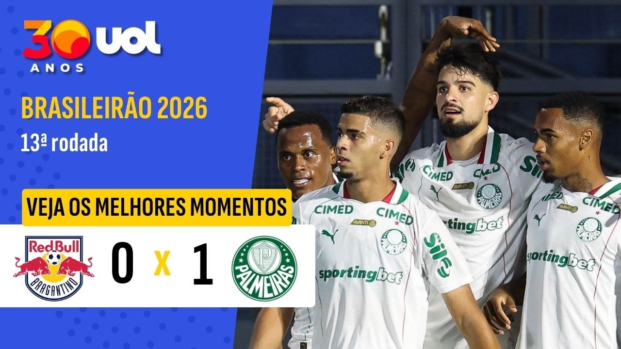 Palmeiras vence Bragantino 1-0 com gol de Flaco López ⚽