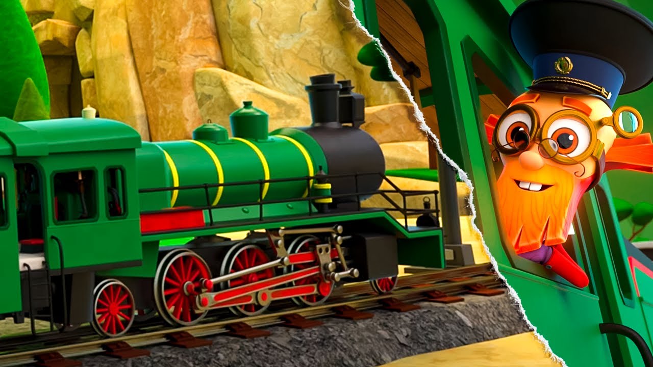 Фиксики. Дай пять! Новая серия «Паровоз» 🚂 — Смейся и учись вместе с любимыми героями