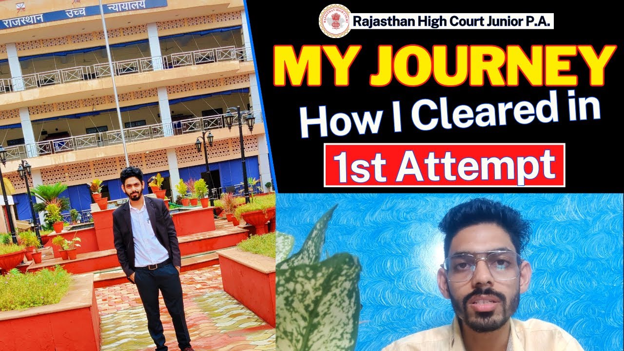 How I Cleared Rajasthan High Court Junior Personal Assistant Exam in 1st Attempt | Steno Army
