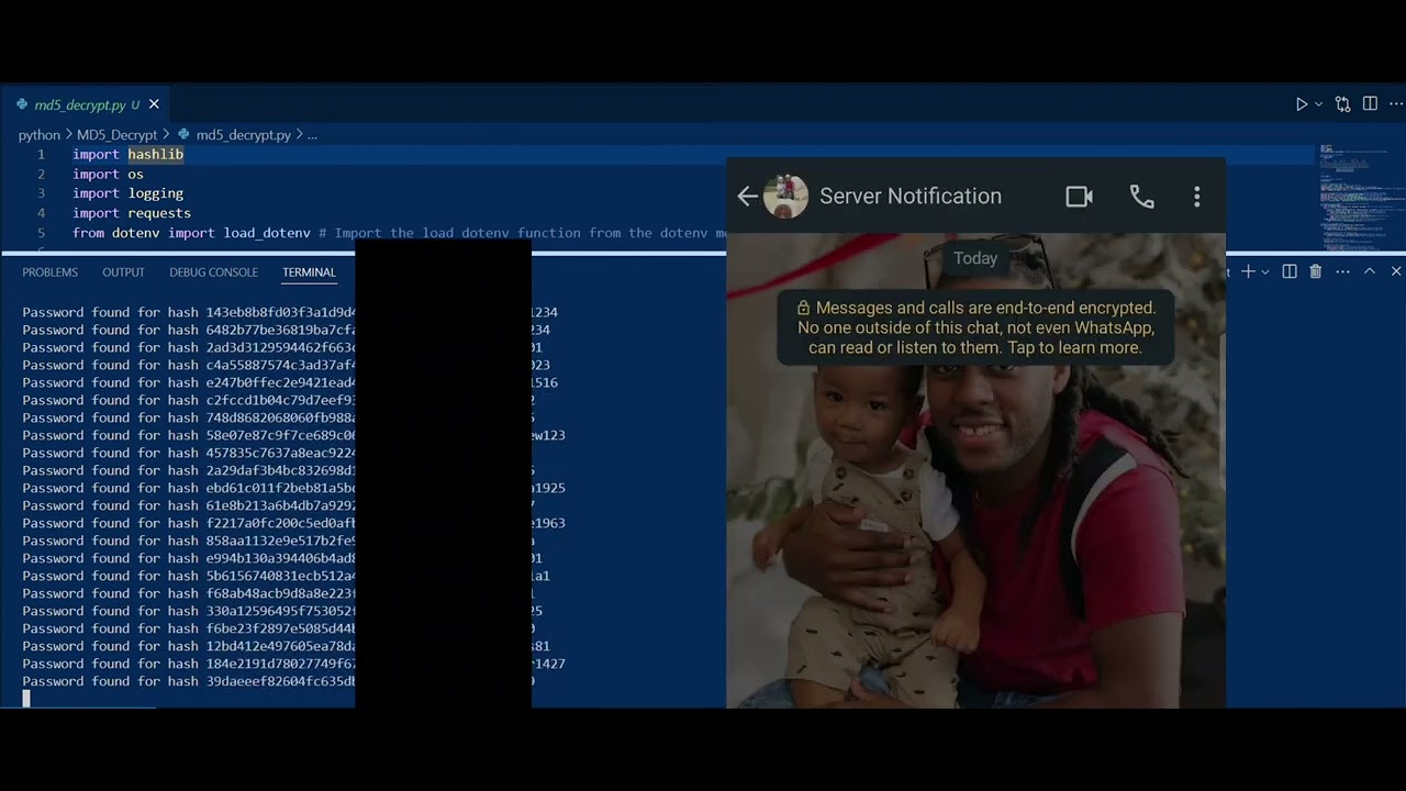 Crack MD5 Hashes with Python π
