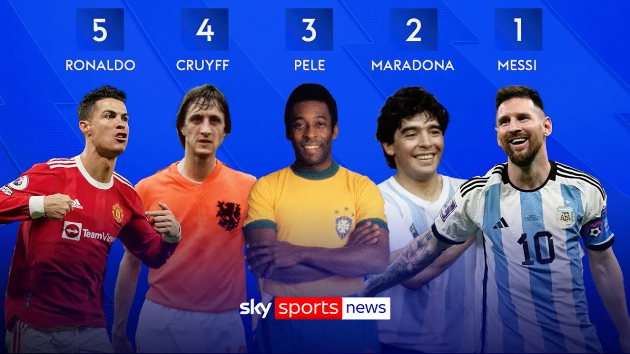 Top 5 Football Legends of All Time ⚽