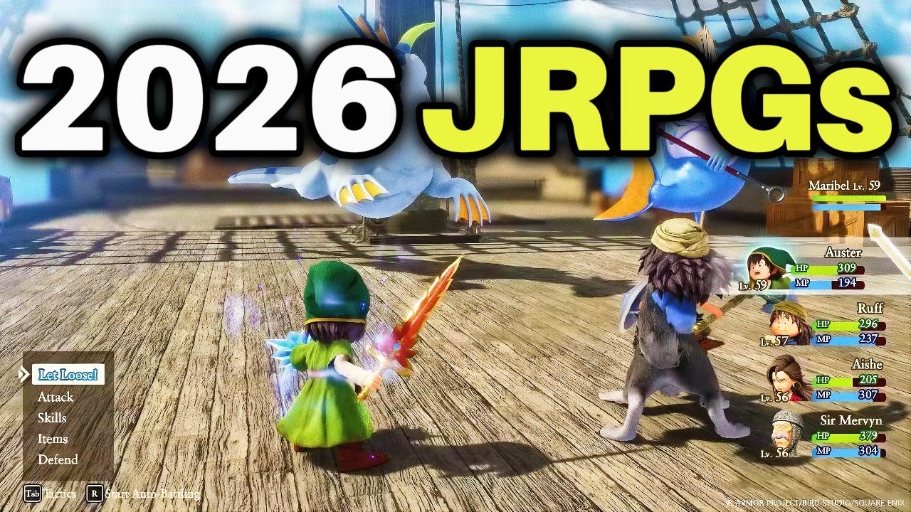 The Only 15 Upcoming New JRPGs To Care About In 2026