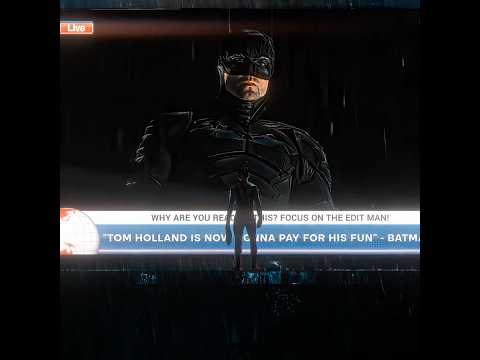 Don't make fun of him...💀🙏 - Batman x Spiderman | Montagem Batchi (slowed) #edit #batman