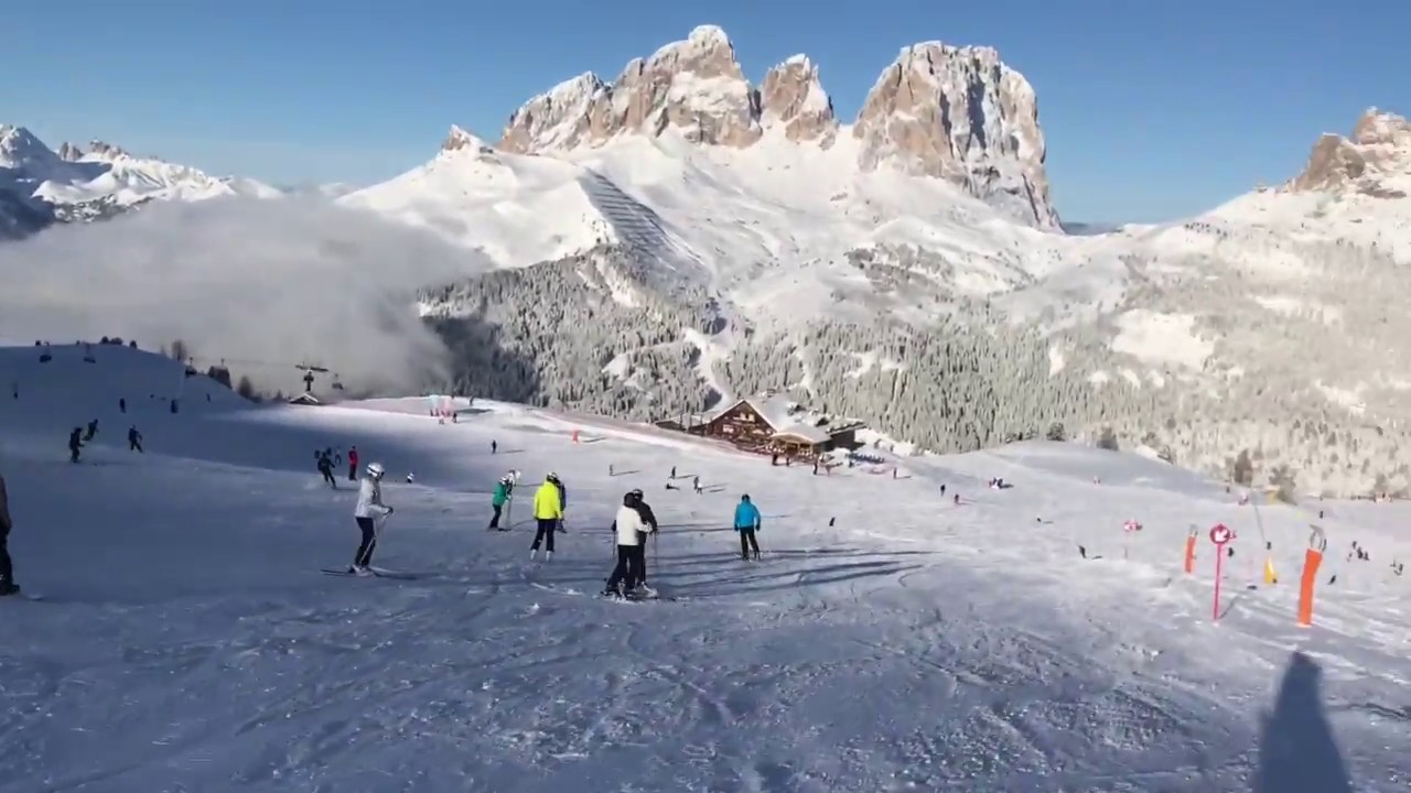 Canazei Belvedere Ski Area in Val di Fassa ⛷️