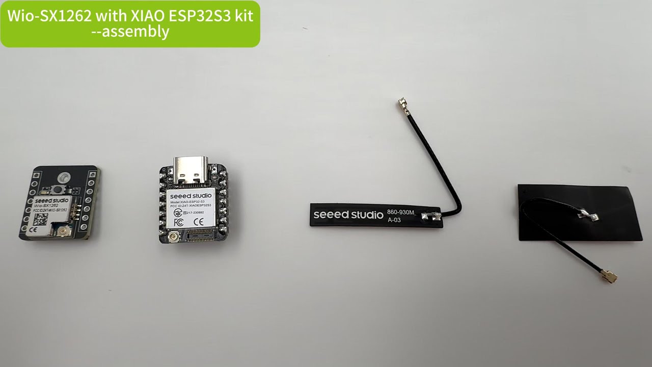 Unboxing Wio-SX1262 with XIAO ESP32S3 & Setup Guide