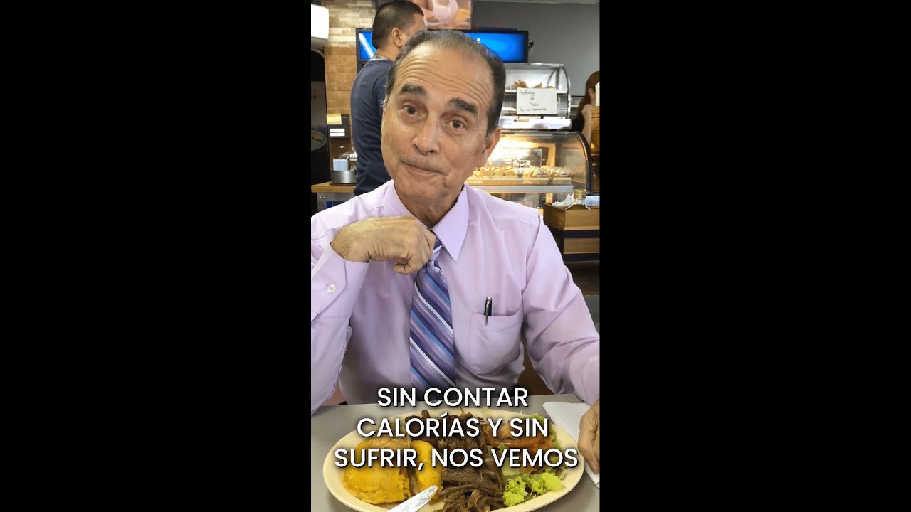 Así es como Frank armaba su plato al estilo 3x1 en un restaurante.