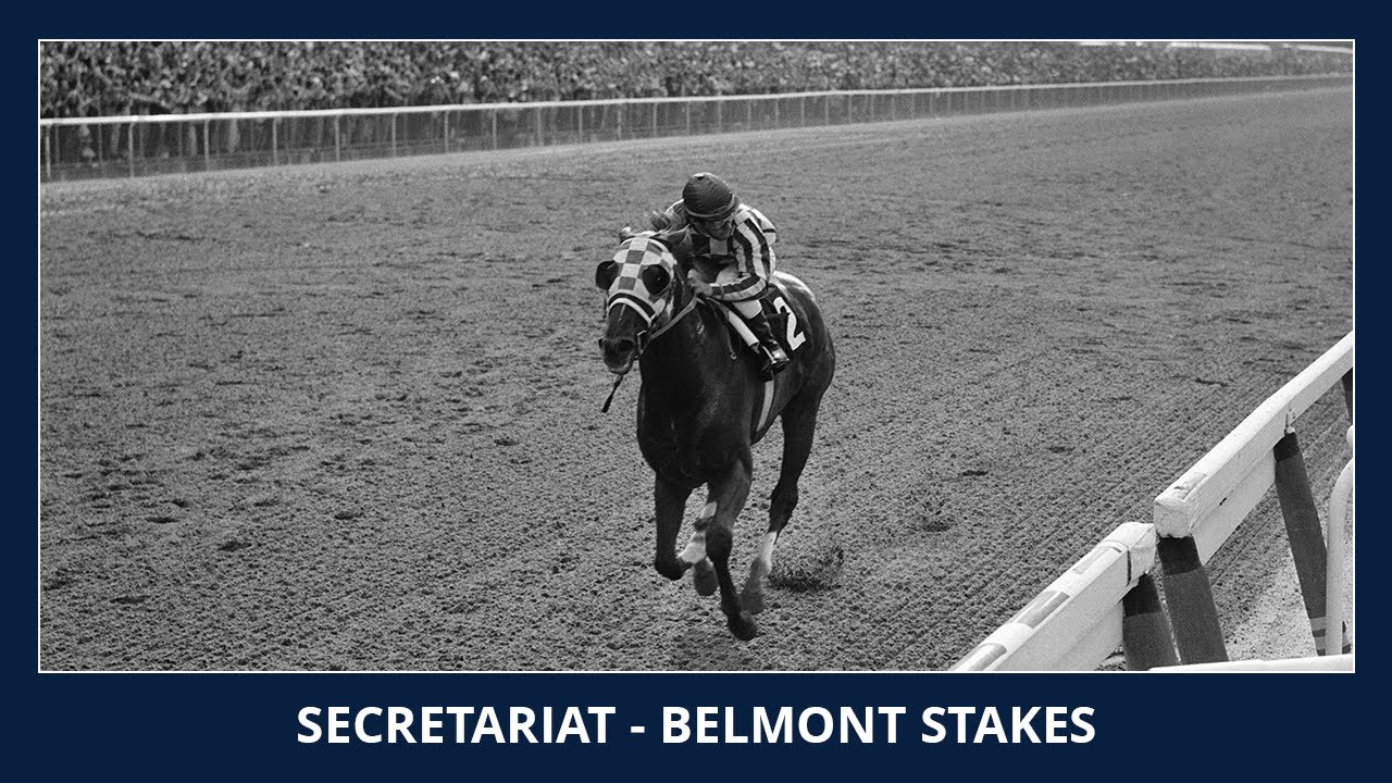 Secretariat Wins Belmont Stakes 1973 🏆