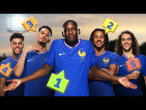 Les BLEUS se classent de 1 à 5 ! (QUI EST LE PLUS… ?)