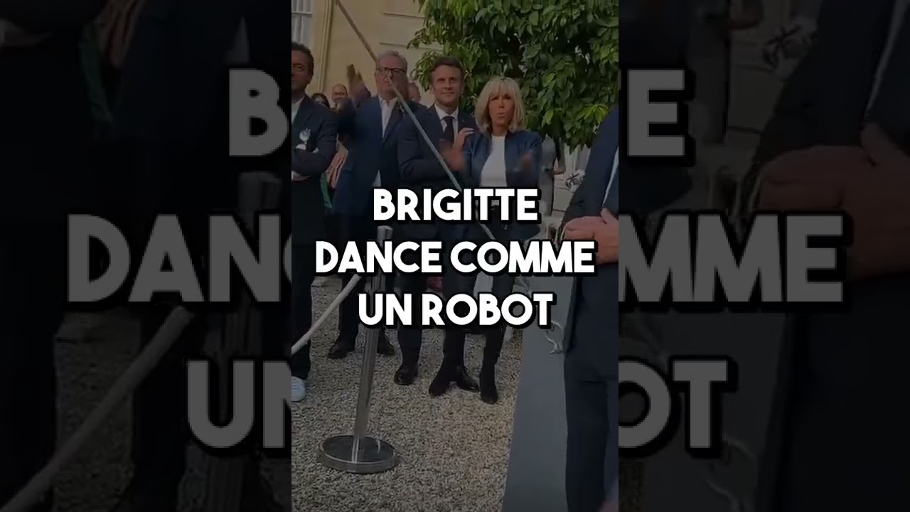 Brigitte Macron danse robotiquement à l'Élysée 🤖