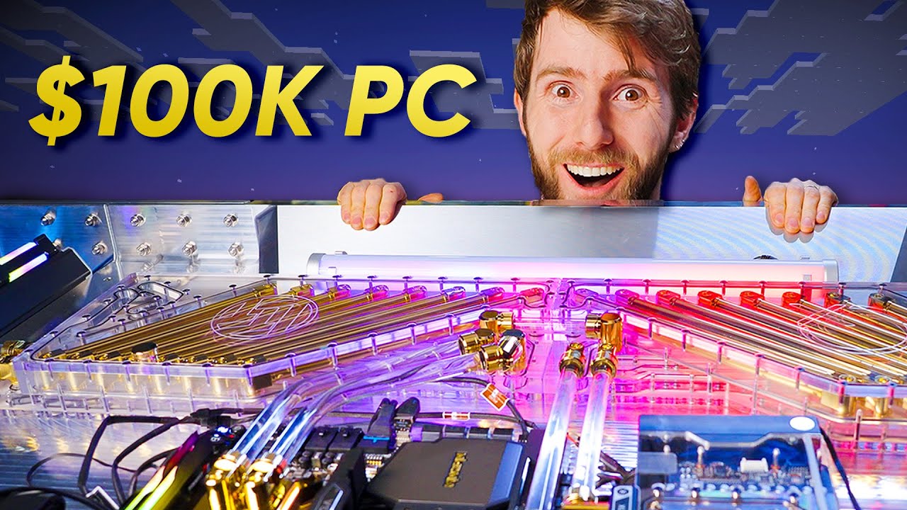 How to Build a $100,000 High-End PC for Minecraft 🎮