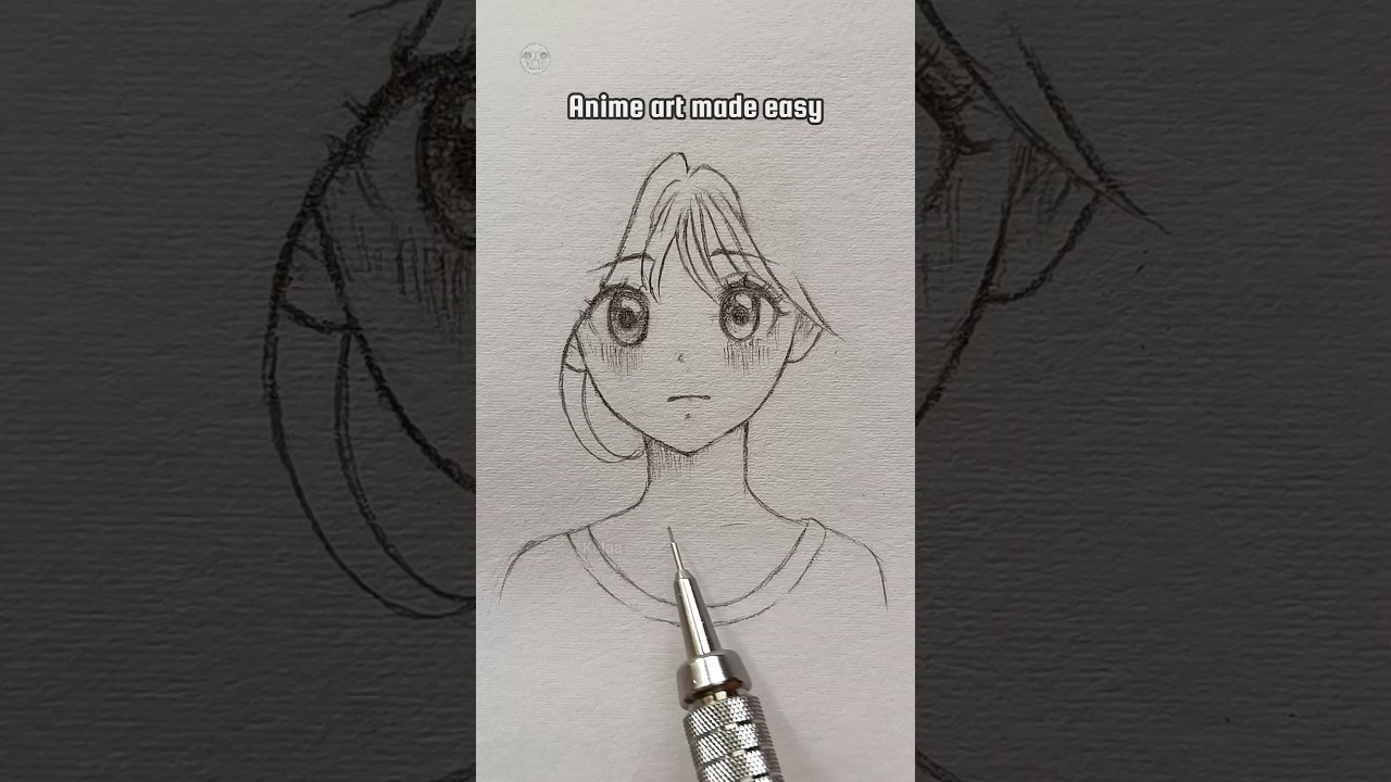 Join Me in Drawing This Cute Anime Girl! 🎨