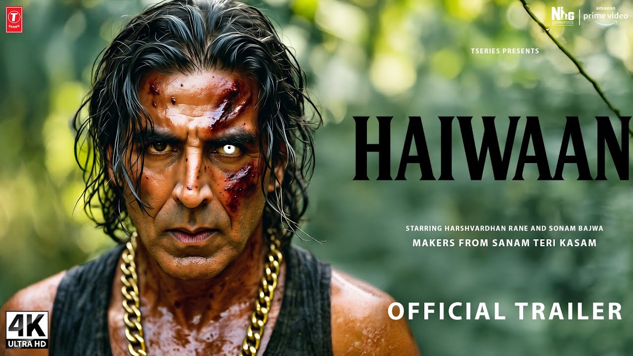 Haiwaan (2025) Official Trailer: Akshay Kumar & Saif Ali Khan in a Thrilling Action Film 🎬