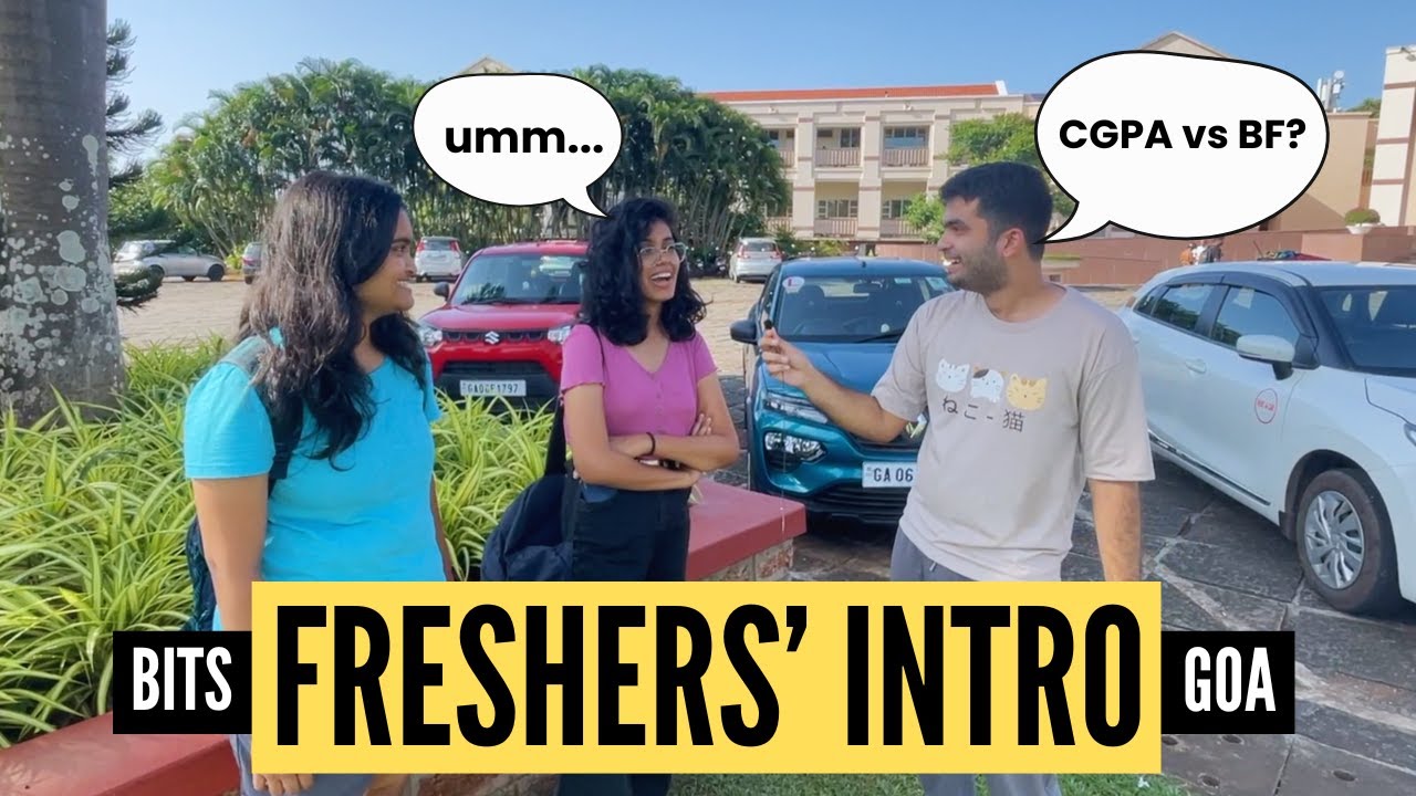IIT Milani vs BITS Pilani | Freshers' 2023 Intro 🎓