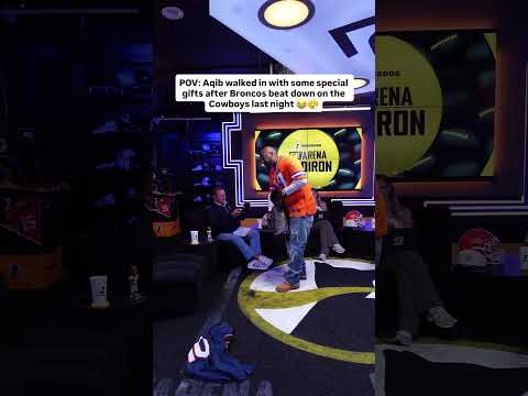 Aqib TROLLS Skip with BRONCOS Swag After The BIG W