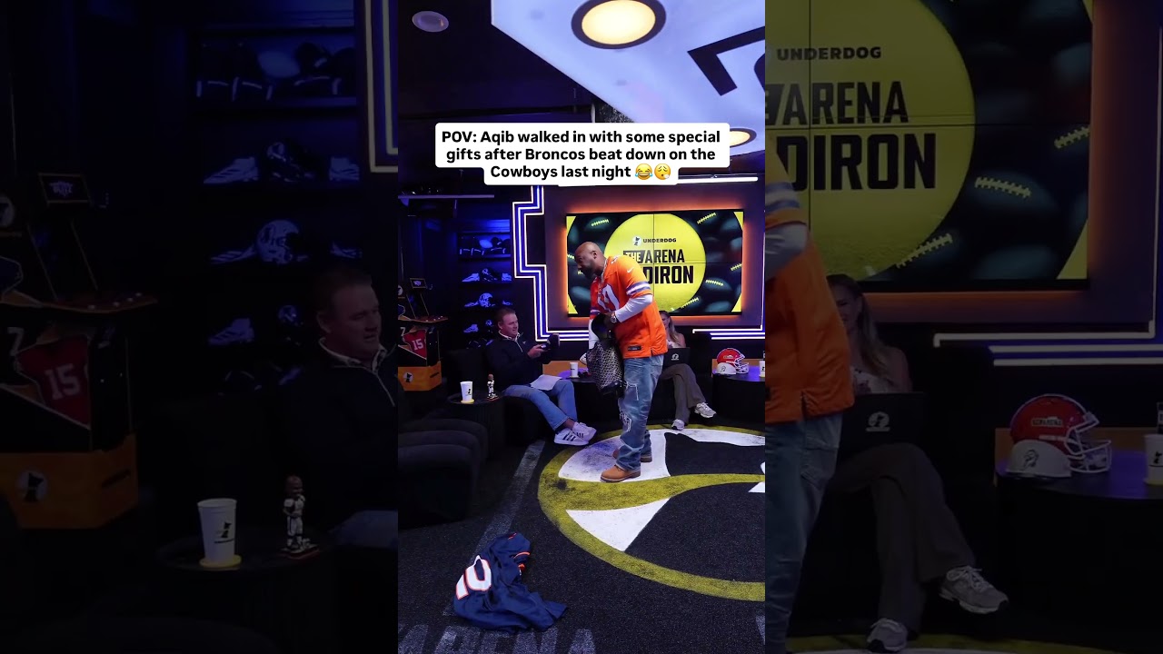 Aqib Talib Trolls Skip Bayless with Broncos Entrance After Big Win 🏈