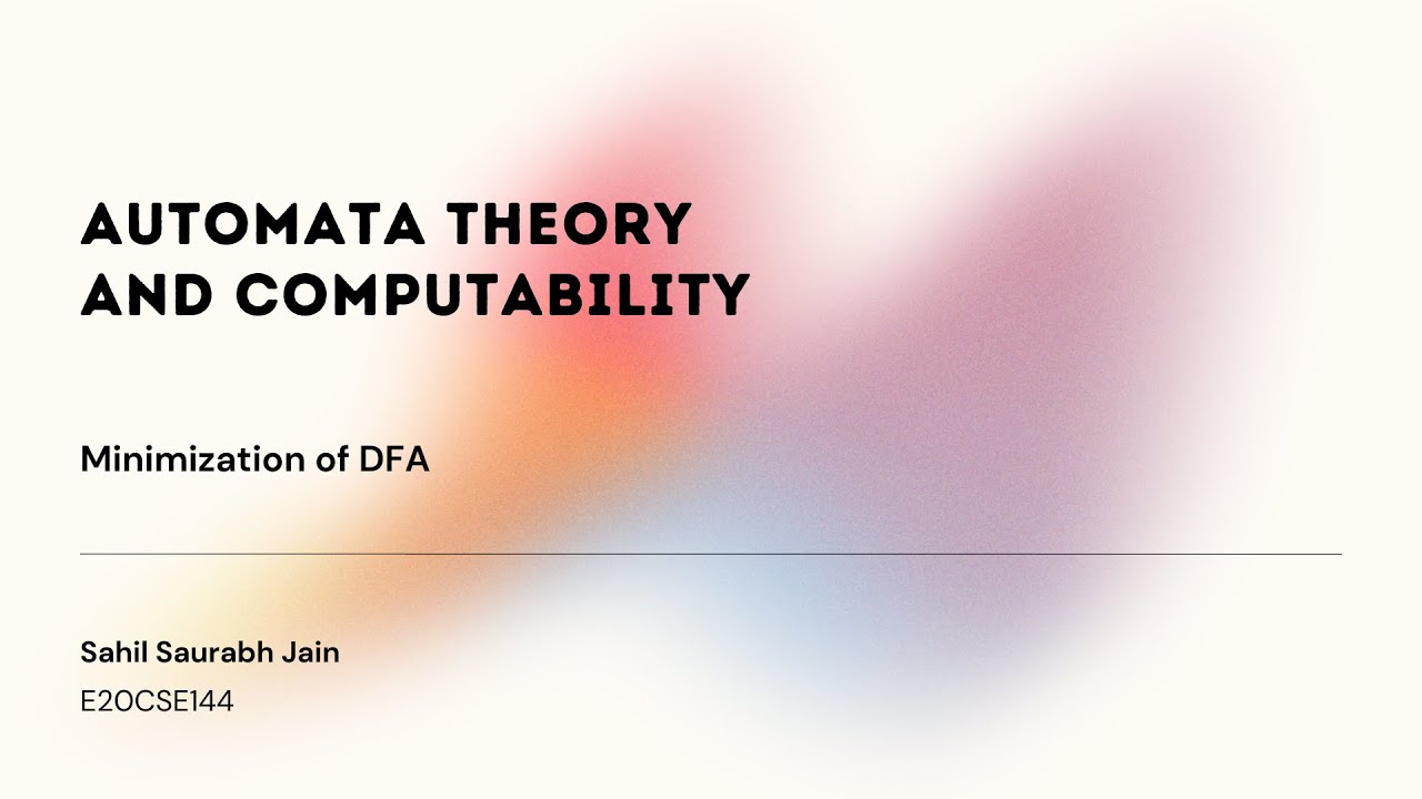 Mastering DFA Minimization in Automata Theory π§