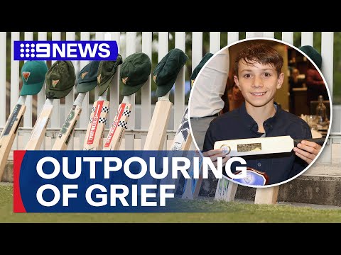 Dad remembers son killed in cricket training accident | 9 News Australia