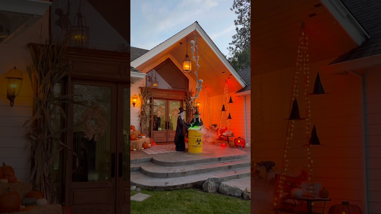 Stunning DIY Halloween Porch Decor You Must See! 🎃