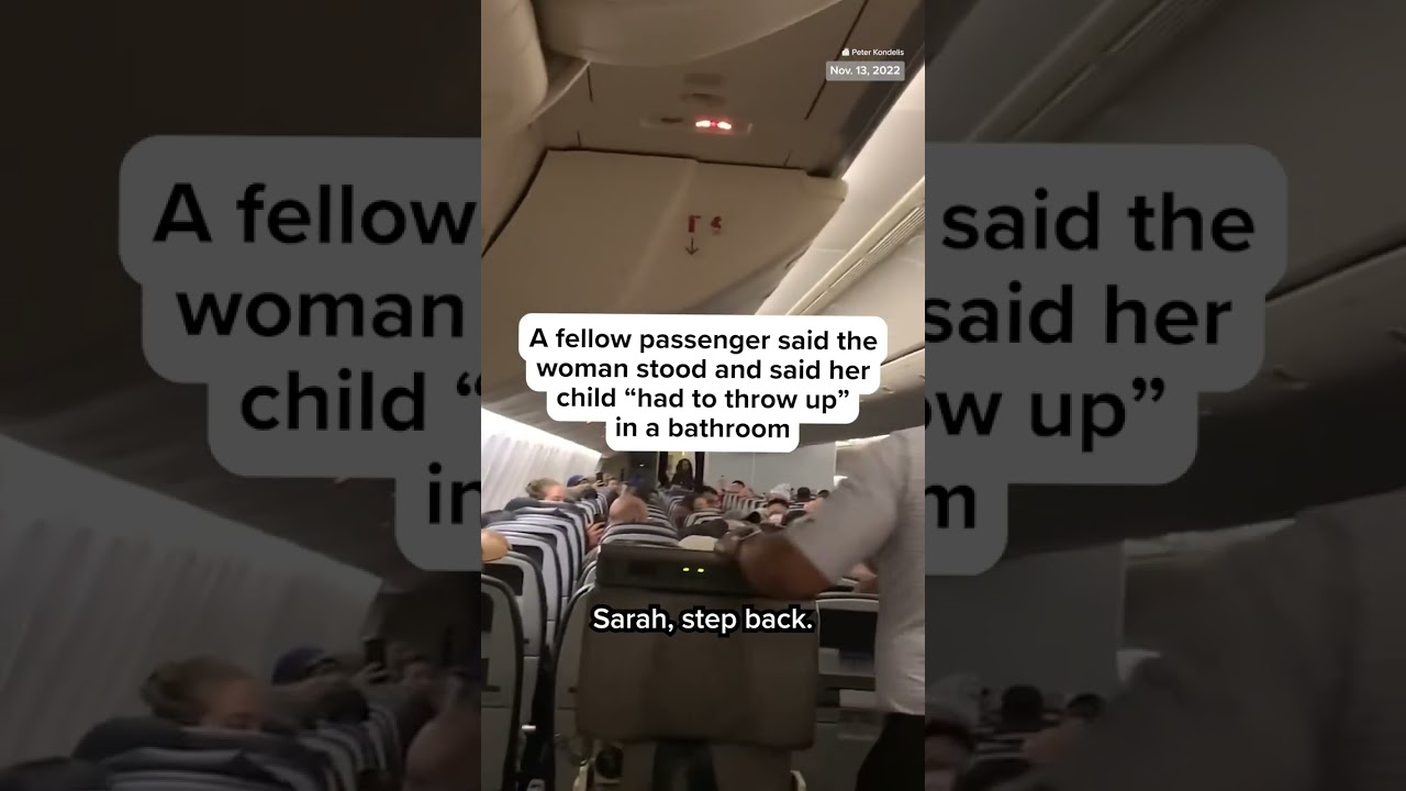 Woman Accused of Shoving and Threatening Flight Attendant ✈️