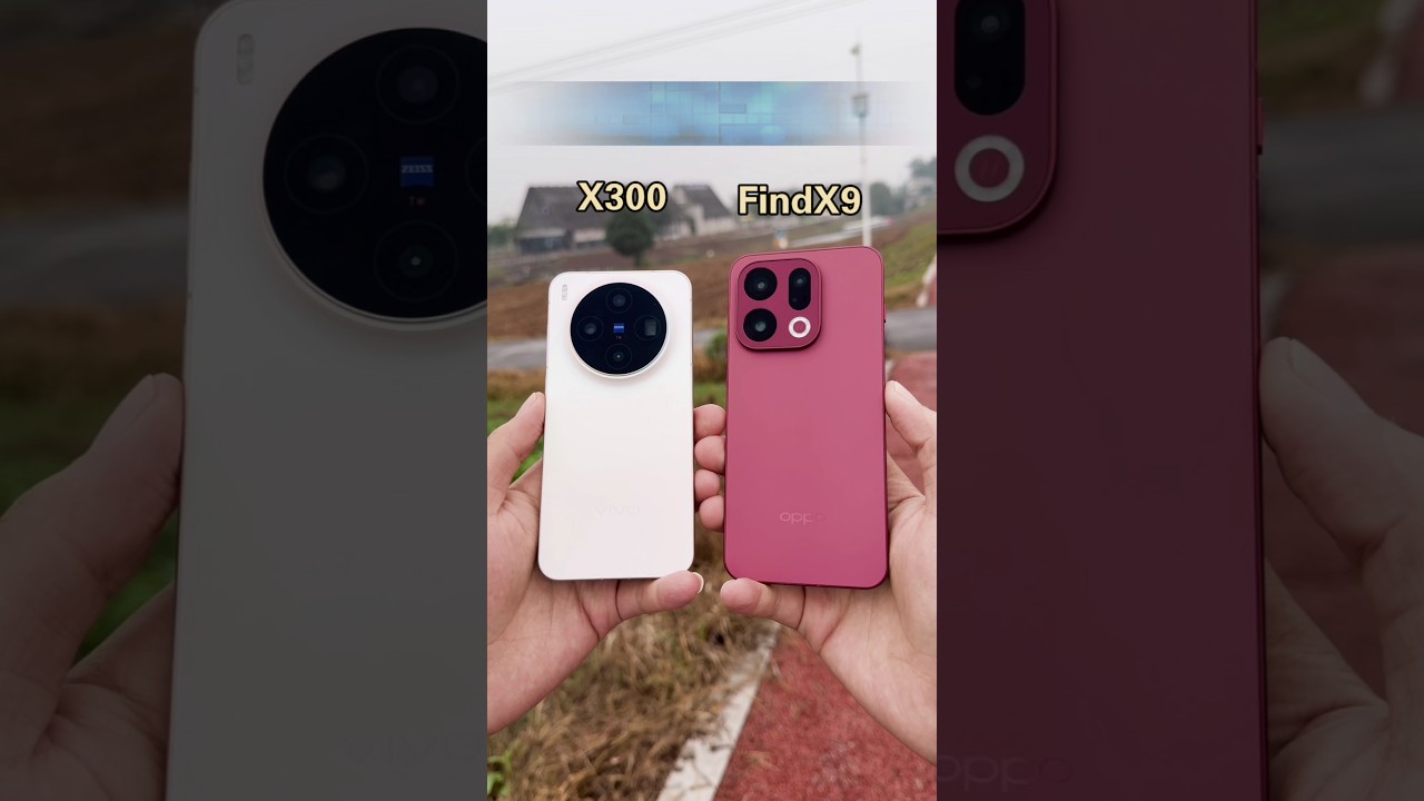 Oppo Find X9 vs Vivo X300 30x Telephoto Test 📸