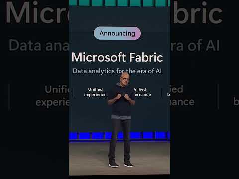 announcing Microsoft fabric for data management-Satya Nadella at Microsoft Build 2023