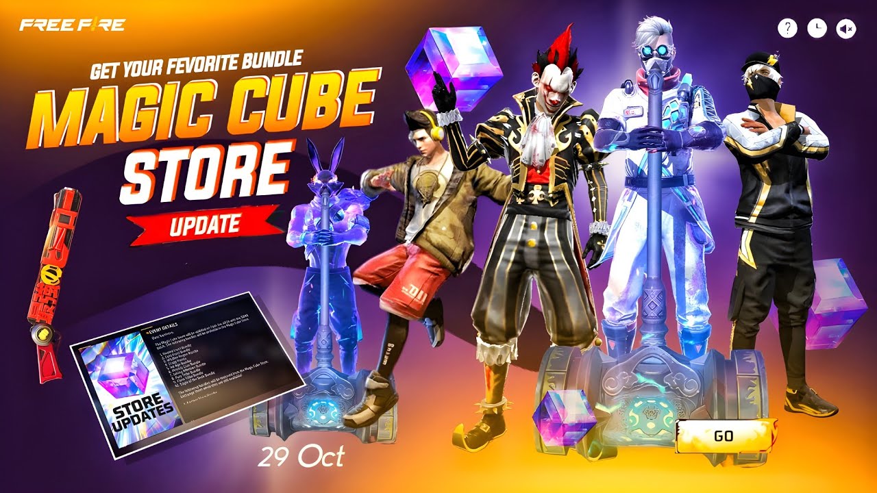 Ob51 Magic Cube Store Update & New FF Event 🎲