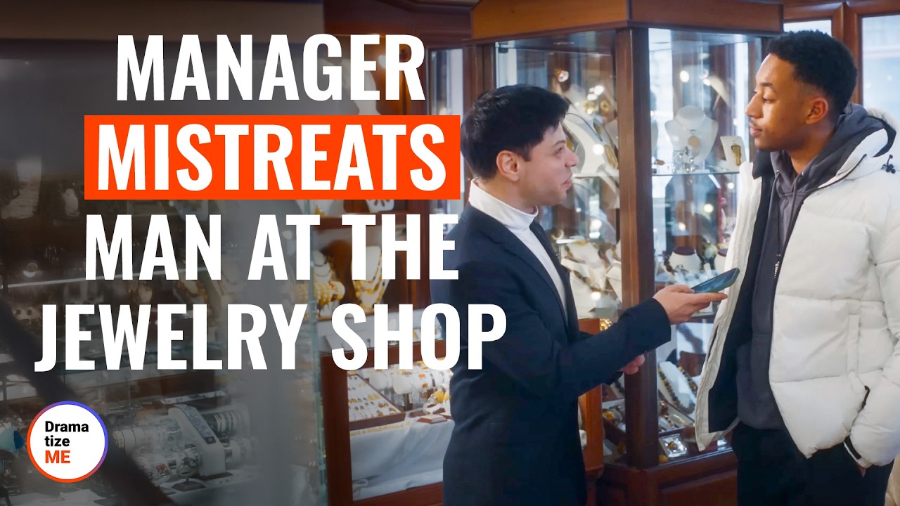 Unexpected Confrontation at Jewelry Store: Man Mistaken for a Thief 😲