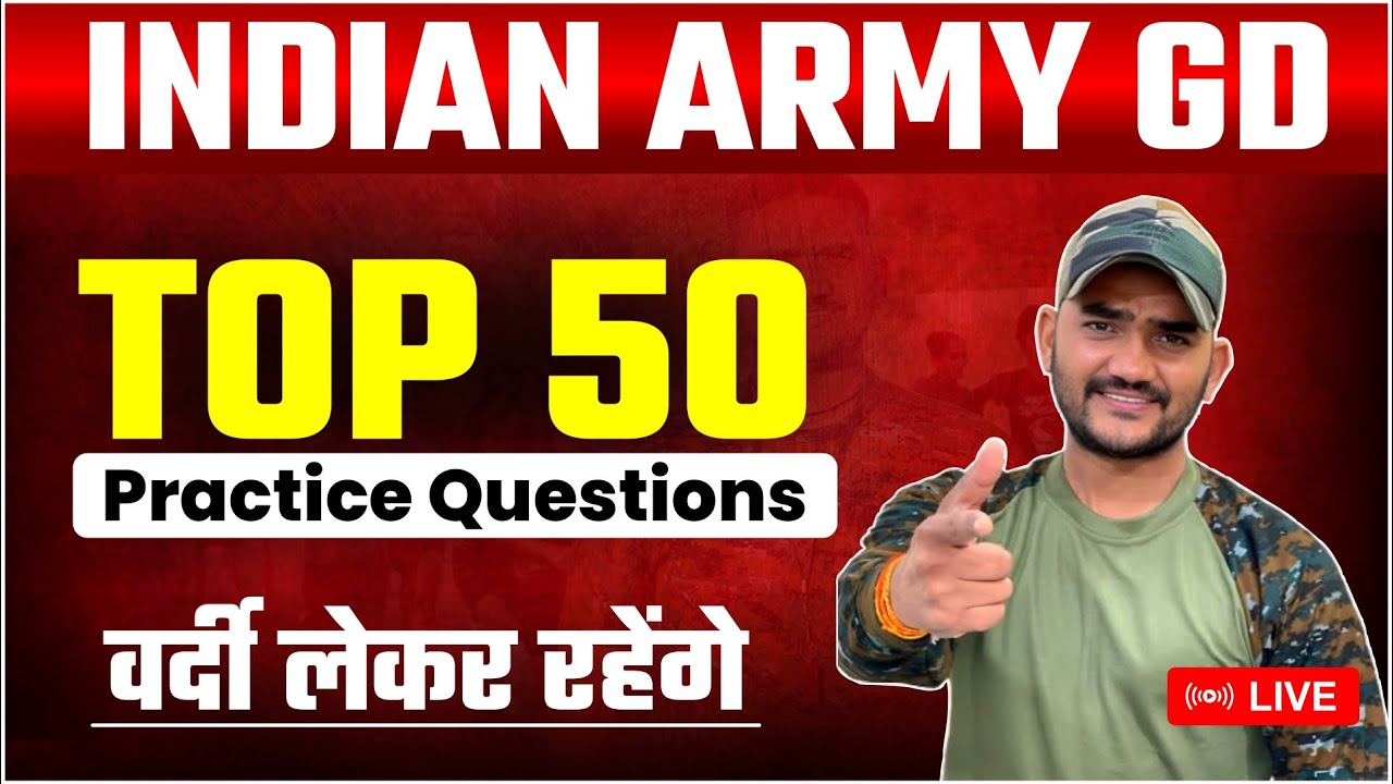 Indian Army Agniveer Live Class 2025 | GD Preparation 💪