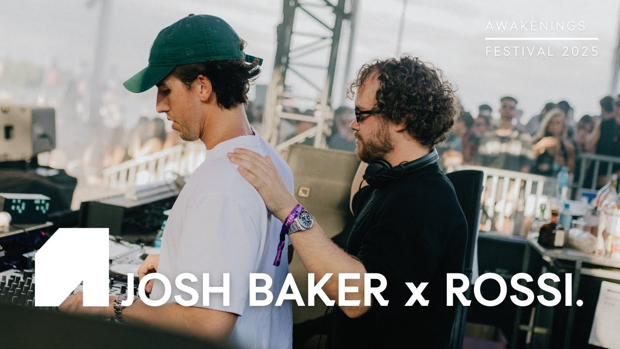 Josh Baker & Rossi Perform Full Set at Awakenings Festival 2025 🎶