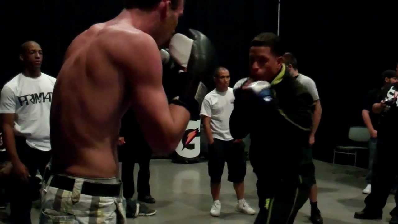 Anthony Birchak's Intense Pre-Fight Warm-Up 🥊 at Coalition of Combat
