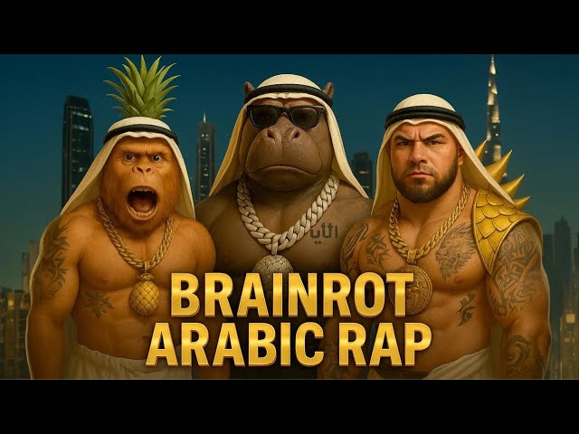 MUSIC BRAINROT ARABIC RAP ๐ถ | Official Video
