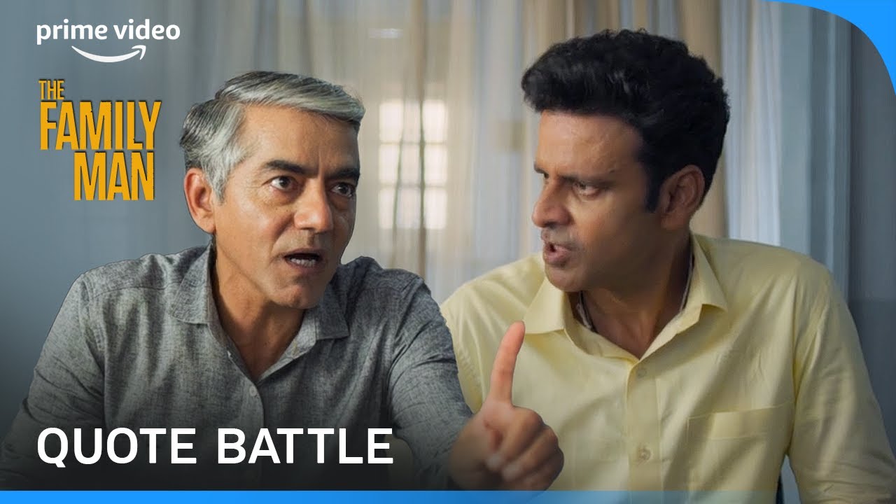 Hilarious Quotes Battle: Srikant Tiwari vs. Counsellor in The Family Man 🎬