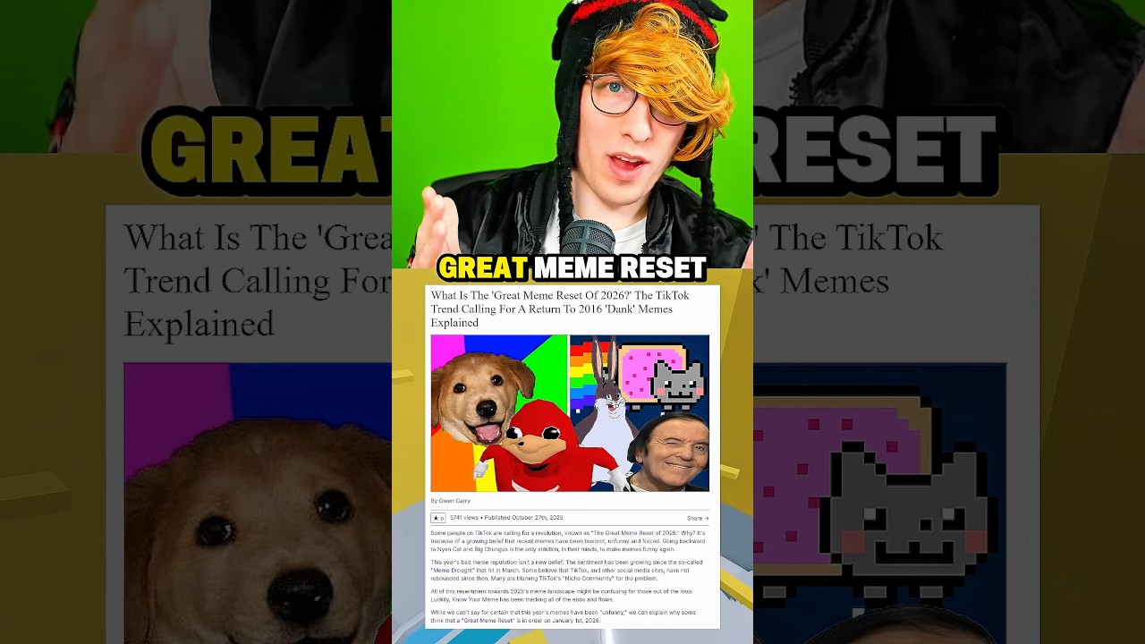 The Great Meme Reset of 2026 Explained