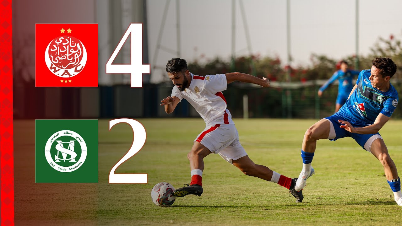 Wydad AC Pre-season Win: 4-2 vs Stade Marocain ⚽