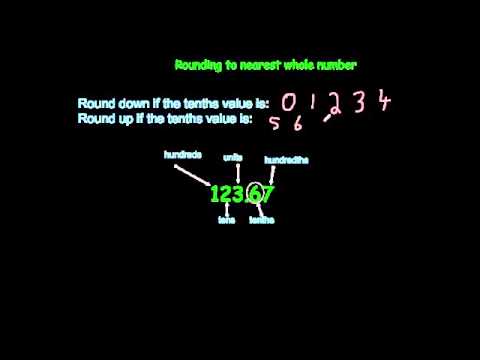 Rounding to nearest whole number - Corbettmaths