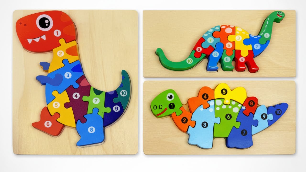Dinosaur Learning Fun for Toddlers 🦖 Colors & Numbers