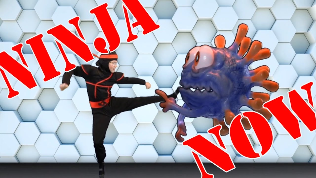 Ninja Now Workout 🥷: Defeat the Virus with Fun Skills!