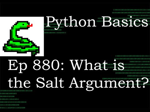 Python Basics Tutorial Cryptography PBKDF2HMAC Algorithm Salt Argument || Data Encryption